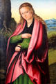St Margarethe painting by Lucas Cranach the Elder at Coburg Castle. Coburg, Germany.