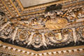 Detail of ceiling in Throne Hall at Ehrenburg Palace. Coburg, Germany.