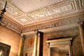 Reception room ceiling & frieze by Alois Keim at Ehrenburg Palace. Coburg, Germany.