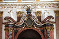 Baroque details of Court church at Ehrenburg Palace. Coburg, Germany.