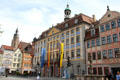Coburg town hall on market square. Coburg, Germany