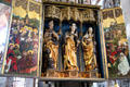 St. Catherine triptych altar at St. Lawrence Church. Nuremberg, Germany.