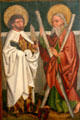 St Bartholomew & St Andrew painting at St Lawrence Church. Nuremberg, Germany.