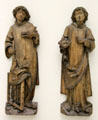St. Stephen & St. Lawrence woodcarvings by workshop of Tilman Riemenschneider from Würzburg at Germanisches Nationalmuseum. Nuremberg, Germany.
