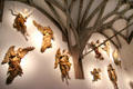 Angel woodcarvings from Germany & Austria at Germanisches Nationalmuseum. Nuremberg, Germany