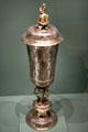 Marksman silver prize cup by Leonhard Reisch from Nuremberg at Germanisches Nationalmuseum. Nuremberg, Germany.