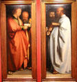 Copy of Dürer's Four Apostles painting by Johannes or Georg Vischer at Albrecht Dürer's House. Nuremberg, Germany.