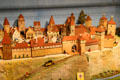 Model walled village at City Toy Museum. Nuremberg, Germany.