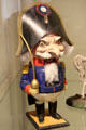 Nutcracker in uniform of emperor Napoleon III at City Toy Museum. Nuremberg, Germany.