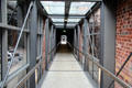 Passage leading into exhibits at Documentation Centre Nazi Party Rally Grounds. Nuremberg, Germany.