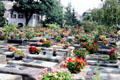 Typical cemetery. Nuremberg, Germany.