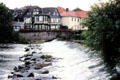 Town from Lahn River. Marburg, Germany.