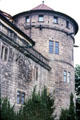 Schloss Hohentübingen tower from Renaissance era. Tübingen, Germany.