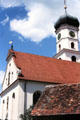St Sebastian Church in Bavaria. Reichenbach, Germany.