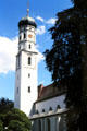 St Magnus Church tower. Bad Schussenried, Germany.