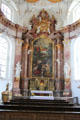 Anastasia chapel of St Benedict church at Benediktbeuern Abbey. Germany.