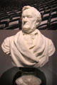 Richard Wagner marble bust by Caspar Ritter Von Zumbusch at King Ludwig II Museum. Chiemsee, Germany.
