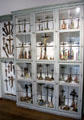 Collection of locally-made crucifixes at Oberammergau Museum. Oberammergau, Germany.