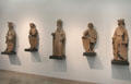 Sculptures of five regional officials by Hans Mulscher from old city hall at Ulmer Museum. Ulm, Germany.