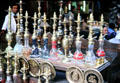 Waterpipes in market in Cairo. Egypt.