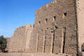 Walls at Temple of Karnak. Egypt.