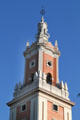 Central tower of Museum of America. Madrid, Spain.