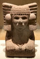 Aztec stone god of water from Mexico at Museum of America. Madrid, Spain