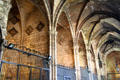 Cloister of Barcelona Cathedral. Barcelona, Spain.