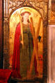 St Eulalia panel from St Clair & St Catherine altarpiece by Miquel Nadal & Pere Garcia de Benavarri at Barcelona Cathedral. Barcelona, Spain