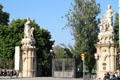 Ciutadella Park gates. Barcelona, Spain.