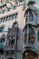 Casa Batlló abuts Gothic Casa Amatller on Passeig de Gràcia. Barcelona, Spain.