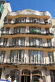 Rear facade of Casa Batlló. Barcelona, Spain.