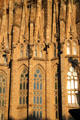 Gothic facade of Sagrada Familia. Barcelona, Spain.