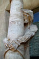 Christ pilloried on Passion Facade at Sagrada Familia. Barcelona, Spain