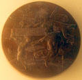 Medal from Universal Exposition of Barcelona by Eusebi Arnau at Museu Nacional d'Art de Catalunya. Barcelona, Spain.