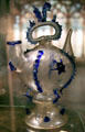 Catalan glass decanter at Museu d'Arqueologia de Catalunya. Barcelona, Spain.