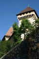Towers of Chateau. Annecy, France.