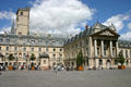 Court of Honor of Palace of Dukes of Burgundy. Dijon, France