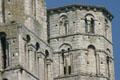 Abbey of Jumièges details. Jumièges, France.
