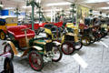 Schlumpf National Automobile Museum arranges vehicles by type & time. Mulhouse, France.
