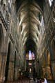Cathedral of St. Etienne nave. Metz, France.