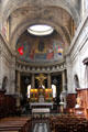 Interior of Eglise Notre Dame de Pitie & St Elisabeth. Paris, France.