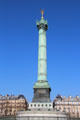 July Column at Place de la Bastille. Paris, France