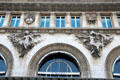 Facade of Gare de Lyon. Paris, France.