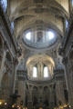 Interior of St Paul-St Louis Jesuit church. Paris, France.