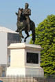 Equestrian Statue of King Henri IV by Pietro Tacca on Pont Neuf Bridge. Paris, France.