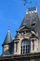 Roofline details of Tribunal Judiciaire. Paris, France.