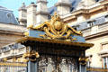 Details of Gates of Cour du Mai. Paris, France.