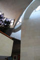 Interior structure at Gehry's Cinémathèque Française. Paris, France.