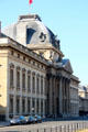 Facade of Ecole Militaire. Paris, France.